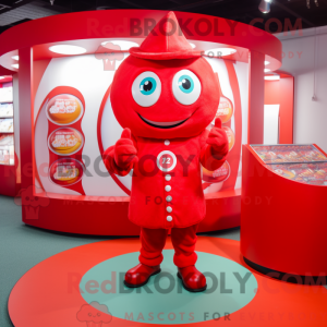 Red Candy Box mascot...