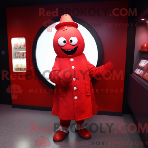 Red Candy Box mascot...