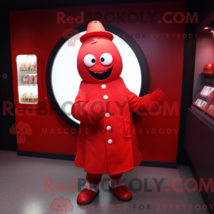 Red Candy Box maskot...