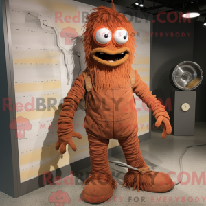Rust Cyclops maskot kostume...