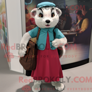 Ferret mascot costume...