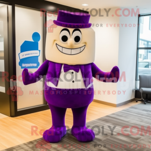 Purple Attorney mascot...