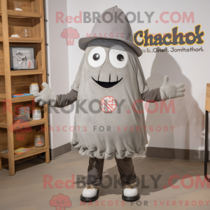 Gray Shakshuka mascot...
