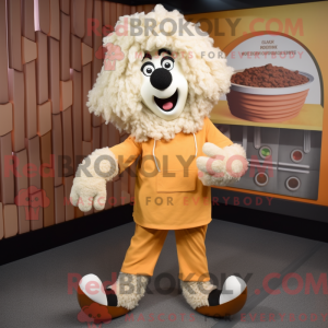 Cream Shepard S Pie maskot...