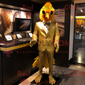 Gold Pheasant mascot...