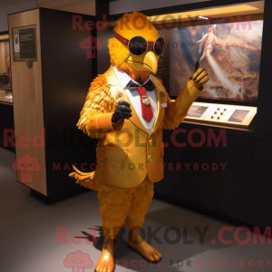 Gold Pheasant mascot...