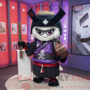 Disfraz de mascota samurai...