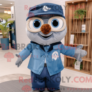 Navy Hourglass maskot...