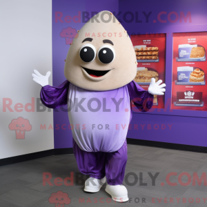 Personaggio mascotte Purple...