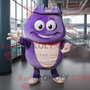 Purple Clam Chowder mascot...