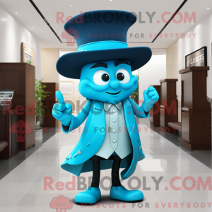 Cyan Attorney mascot...
