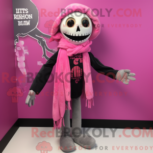 Pink Graveyard mascot...