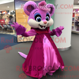 Magenta Dormus maskot...