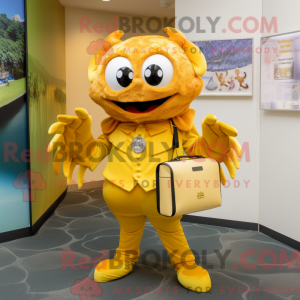 Gold Crab Cakes mascot...