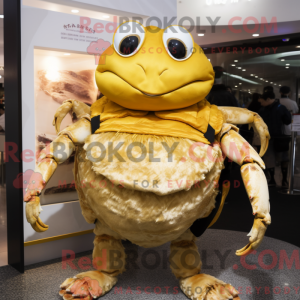 Gold Crab Cakes mascot...