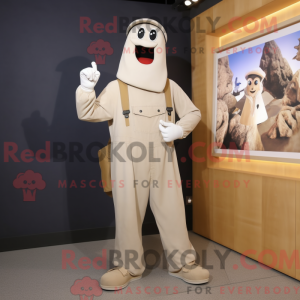 Postava maskota Tan Ghost v...