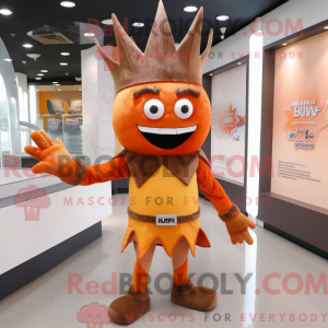 Rust King mascot costume...