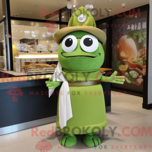 Olive Sushi Maskottchen...