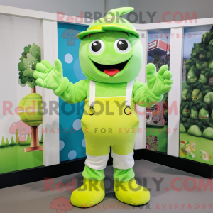 Lime Green Candy mascot...