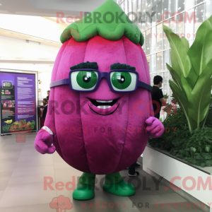 Magenta Cabbage maskot...