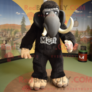 Black Mammoth mascot...
