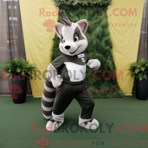 Máscara Olive Skunk com...