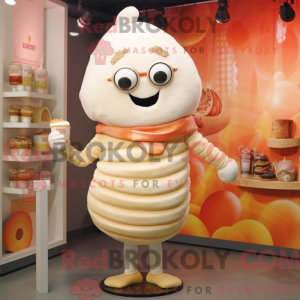 Cream Apricot mascot...