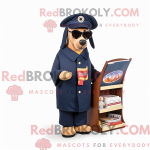 Navy Hot Dogs mascot...