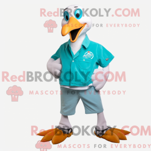 Disfraz de mascota Albatros...