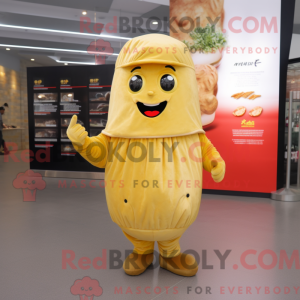 Maskottchenkostüm Gold...