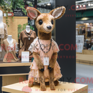 Tan Roe Deer máscara...