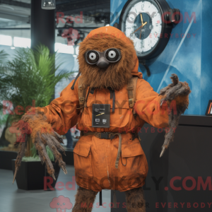 Rust Spider mascot costume...