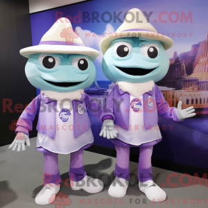 Lavendel torsk maskot...