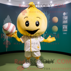 Gold Beet-mascottekostuum...