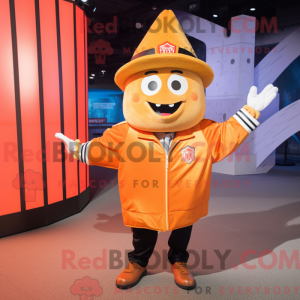 Orange French Fries mascot...