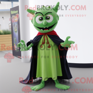 Green Vampire mascot...