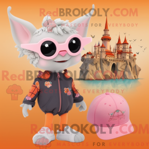 Peach Gargoyle mascot...