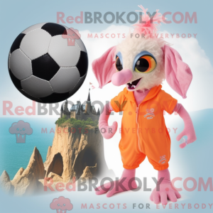 Peach Gargoyle mascot...