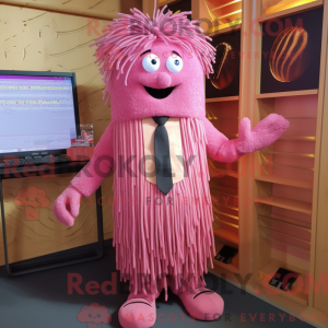 Pink Spaghetti mascot...