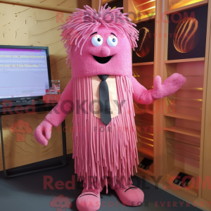 Pink Spaghetti maskot...