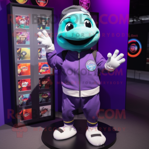 nan Bracelet mascot costume character dressed with a Turtleneck and Lapel pins