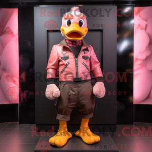 Figura de máscara de pato...