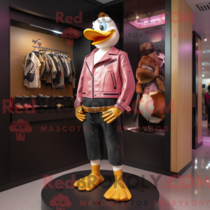 Figura de máscara de pato...