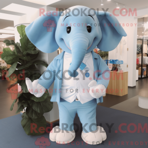 Maskotka Sky Blue Elephant...
