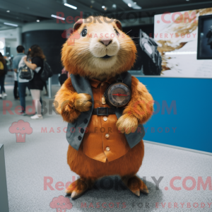 Rust Guinea Pig mascot...