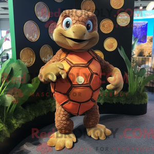 Rust Sea Turtle mascot...