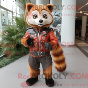 Figura de máscara de panda...