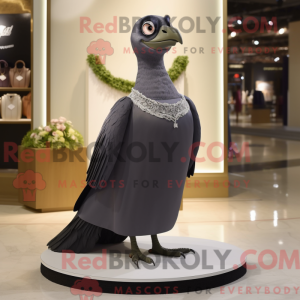 Olive Pigeon mascot costume...