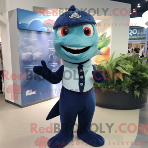 Navy Barracuda maskot...