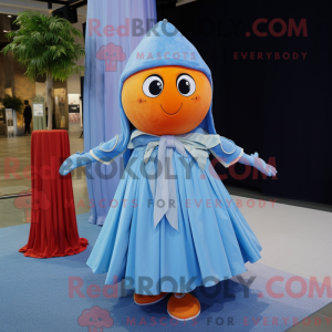 Blue Grapefruit mascot...